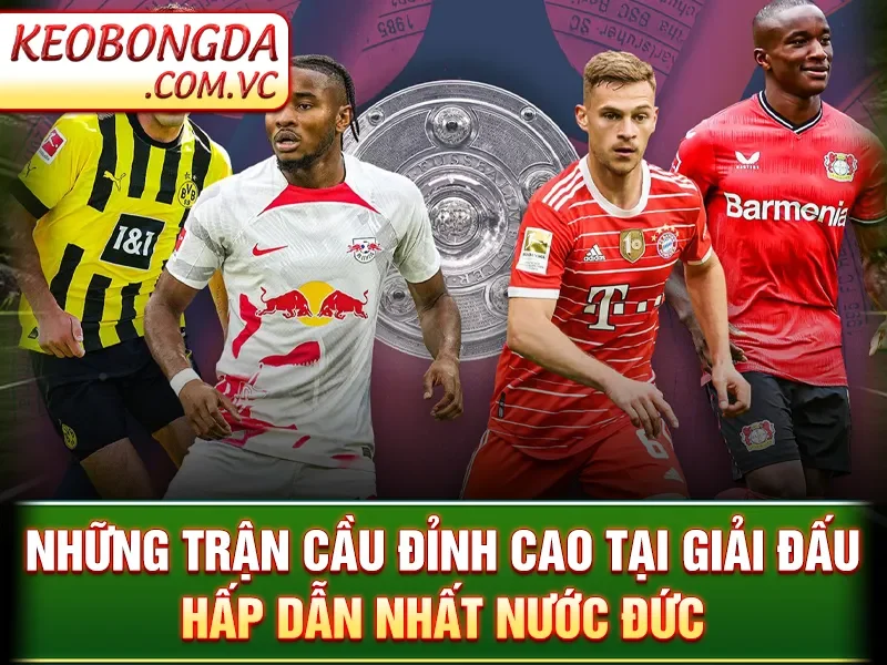 Bundesliga - Giải Bóng Đá Đỉnh Cao Làm Rực Sáng Sân Cỏ Đức 4 Những trận cầu đỉnh cao tại giải đấu hấp dẫn nhất nước Đức